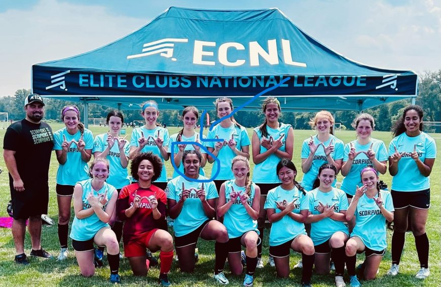 Proud of Kendra and her teammates for qualifying for the finals of ECNL RL Championships