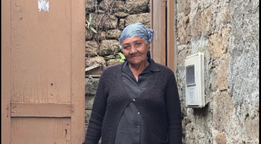 Nilza Varela Foundation transforms Dona Mimica&#39;s life on Ilha Brava, working on the rehabilitation of her home