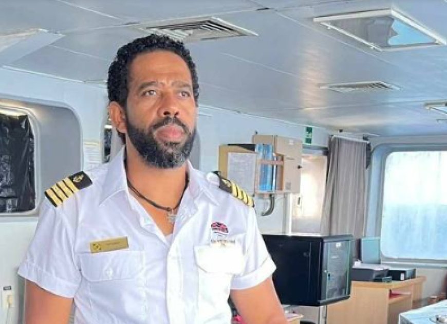 ALIRIO TAVARES, NEW COMMANDER OF THE SHIP DONA TUTUTA