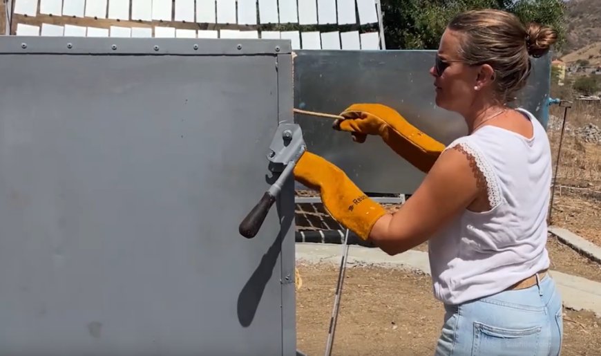 First Community Solar Oven Created in Cape Verde