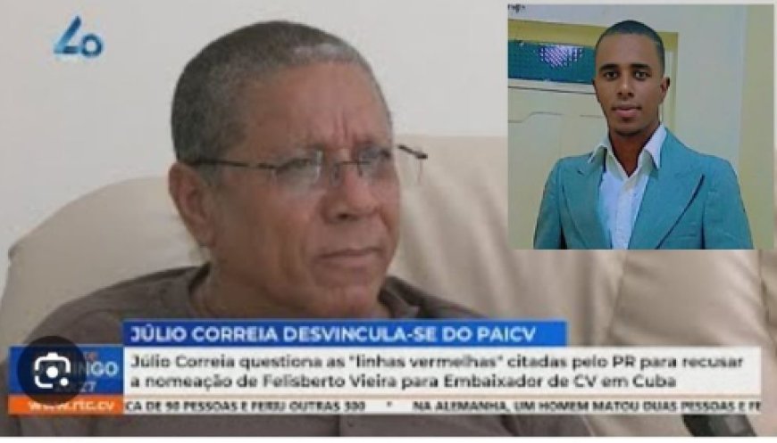 Júlio Correia age de maneira a ferir publicamente o PAICV