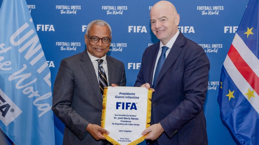 President of Cape Verde praises FIFA's support for national football