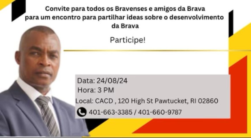 Amandio Brito, Candidato a Camara Municipal da Brava, promove consulta com emigrantes para projeto de governança da Ilha Brava