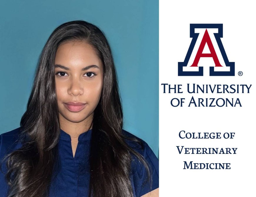 Estudante Cabo-Verdiana Melanie Santiago aceite na prestigiada Universidade do Arizona College of Veterinary Medicine