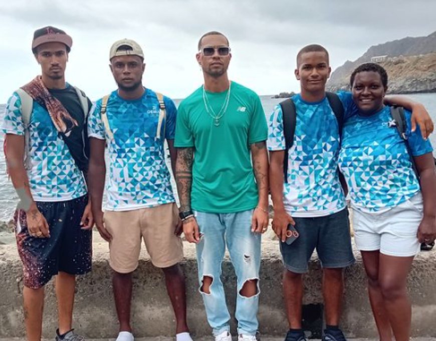 A equipa de natação da Ilha Brava rumo à Ilha do Fogo para participar do Campeonato Nacional da modalidade