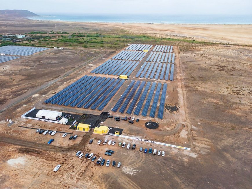 Cape Verde: The country&#39;s largest photovoltaic solar plant inaugurated