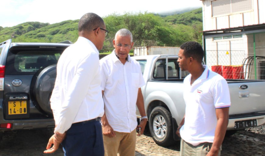 O Ministro do Turismo e Transportes, Carlos Santos, visitou a ilha Brava de 24 a 26 de setembro para