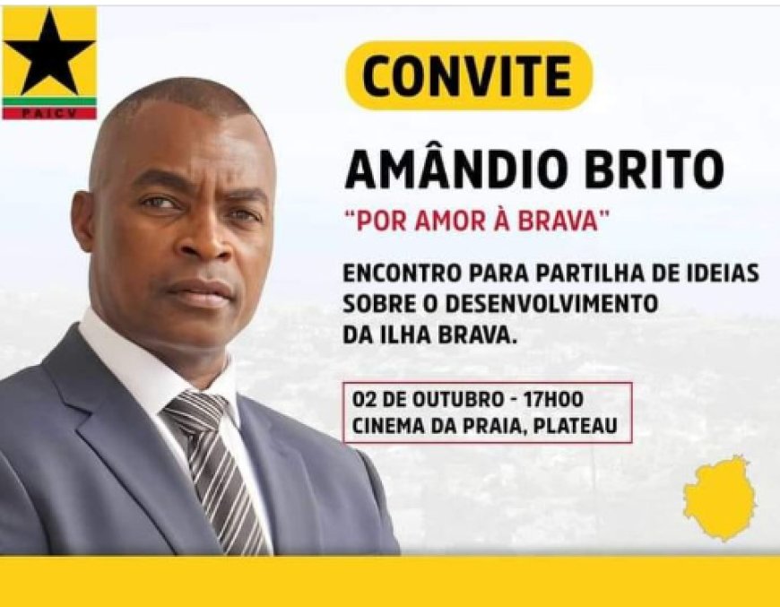 Encontro de Amanhã, da Candidatura de Amandio Brito, Por Amor a Brava, na Cidade da Praia