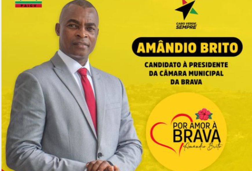 Amandio Brito VENCE Eleições na Brava com Visão de Unidade e Progresso