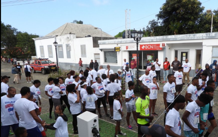 A Corrida de Atletismo Brava 5km, o que se viu foi uma grande corrente de apoio e carinho