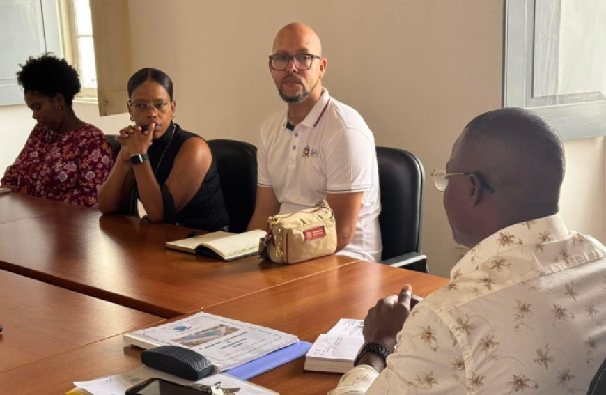 Visita do Projeto Zé Luís Solidário à Câmara Municipal da Brava